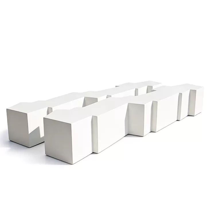 All Weather FRP Bench Indoor Outdoor Commercial Seating