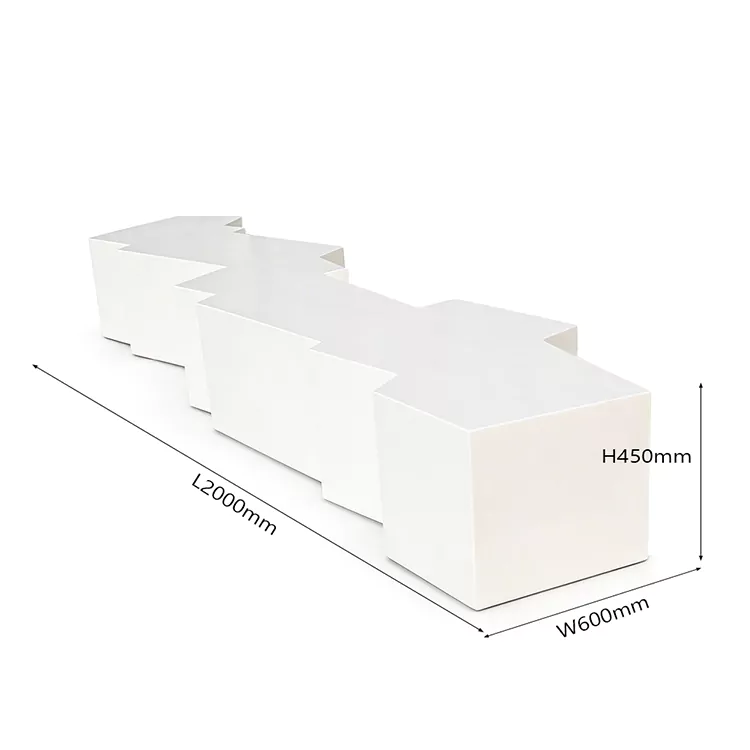 All Weather FRP Bench Indoor Outdoor Commercial Seating